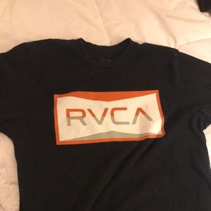 RVCA ANP Vintage Champion. Black. SS T-shirt. Size M.